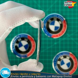 X4 Emblemas BMW 60mm Pegatinas Tapacubos Llantas