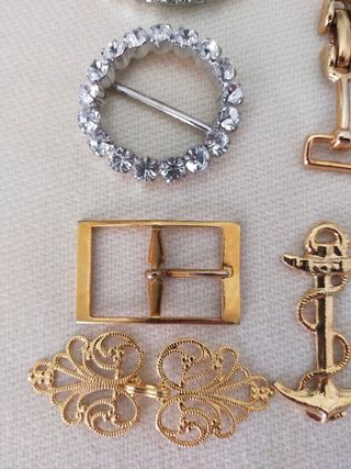 Hebillas joya, cierres y adornos
