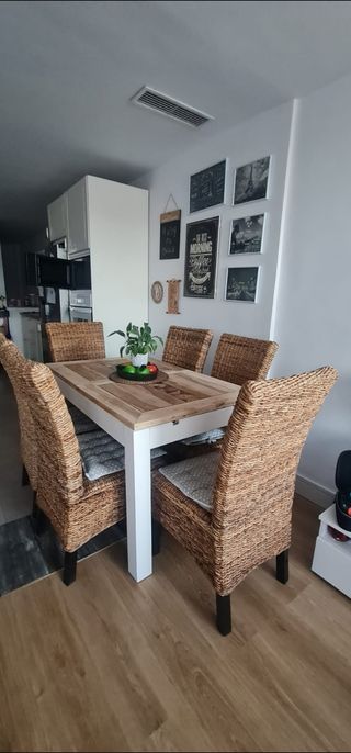 Juego de comedor y salón completo
