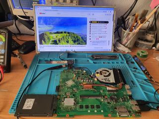 Placa  para Asus X550CC i5-3317U 4GB RAM LEER