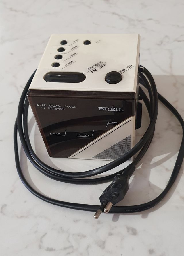 Radiosveglia vintage '80 Breil