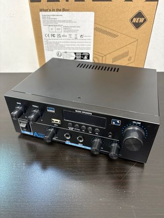 Amplificador Audio Estereo 2 Canales 