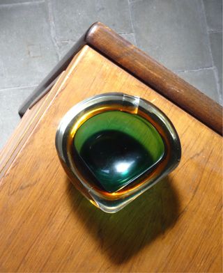 Cenicero vintage de Murano 1960