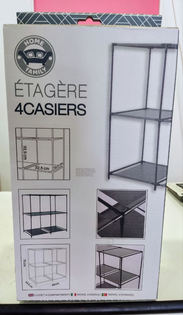 Estantería 70x68x34,5cm a estrenar en su caja