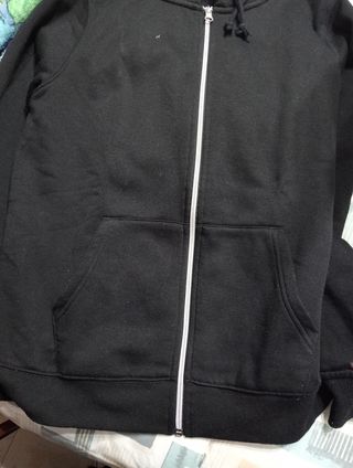 Sudadera negra mujer