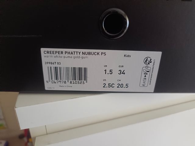 Zapatillas Puma niño