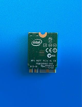 Tarjeta inalámbrica Intel Dual Band Wireless portá