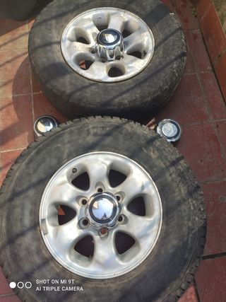 Llantas Mitsubishi montero