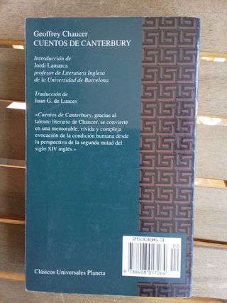 Cuentos de Canterbury/ Tales of Canterbury (Clasicos Universales Planeta) (Spanish Edition)