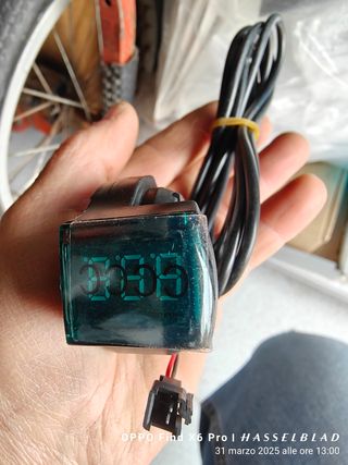 Voltmetro per e-bike
