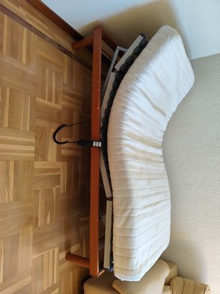 Cama ortopedica articulada con colchón