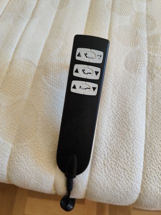 Cama ortopedica articulada con colchón