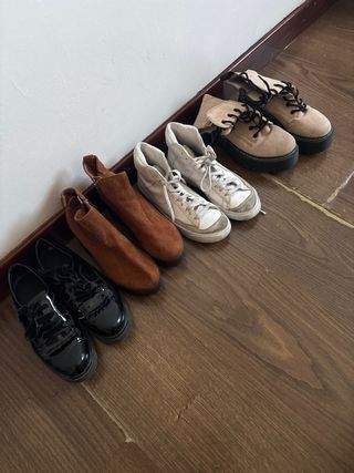 lote de 5 pares Zapatos niña o mujer 
