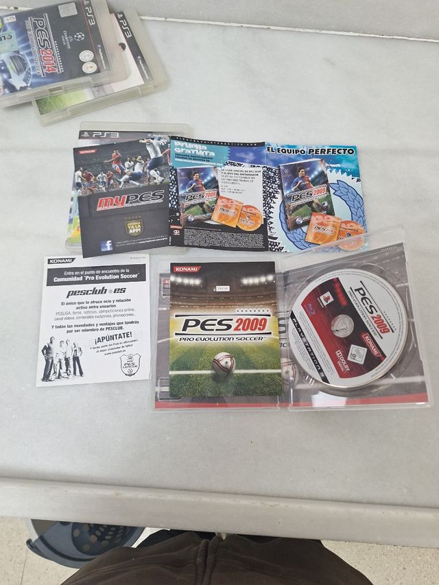 Set di giochi FIFA e PES per PS3