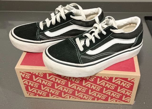 Zapatillas Vans Old Skool plataforma 34