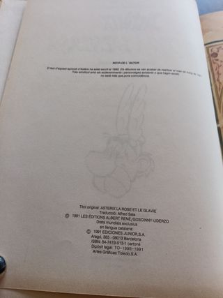 ROSA I LA ESPASA, LA - ASTERIX 29