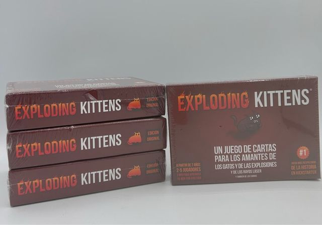 Juego Exploding Kittens (precintado y a estrenar)