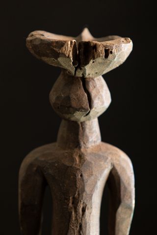 Figura Zoomorfa Mambilla. Nigeria. Arte tribal.