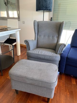 Ikea sofa cama Friheten y Sillon Strandmon