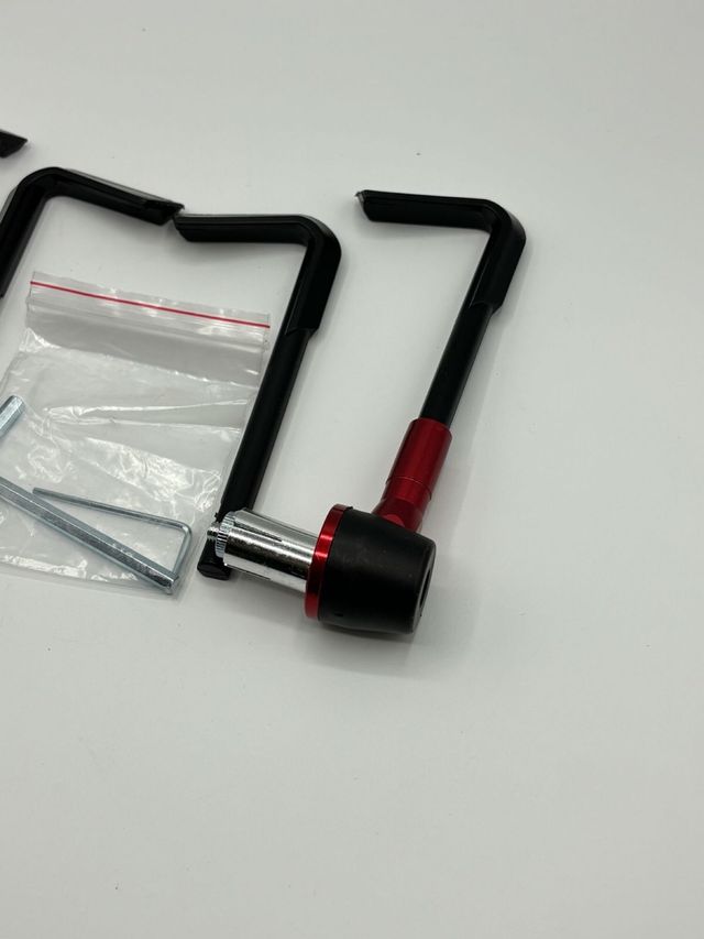 Topes para moto rojos