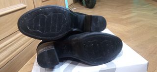 Botas negras mujer talla 37 piel y ante
