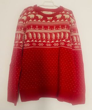 Jersey navidad rojo HyM Talla L