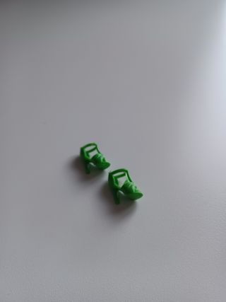 Scarpe tacco verdi barbie y2k mattel