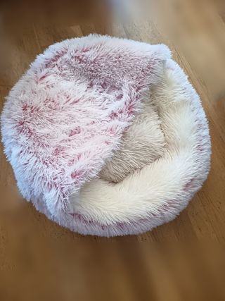 Cama de mascota redonda