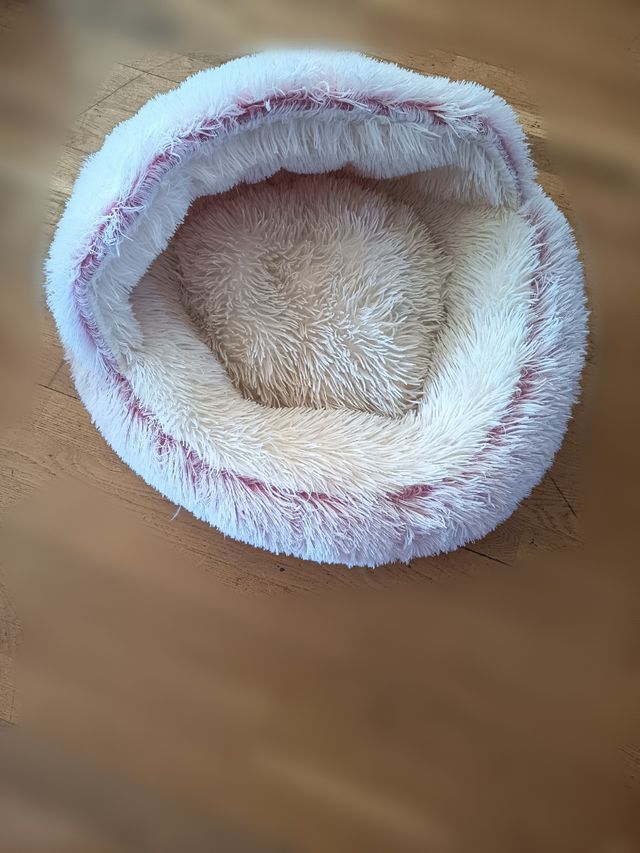 Cama de mascota redonda