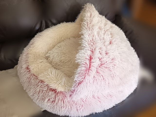 Cama de mascota redonda