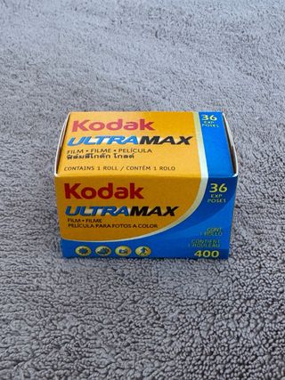 Carrete Kodak Ultramax 400  36 exp. Color