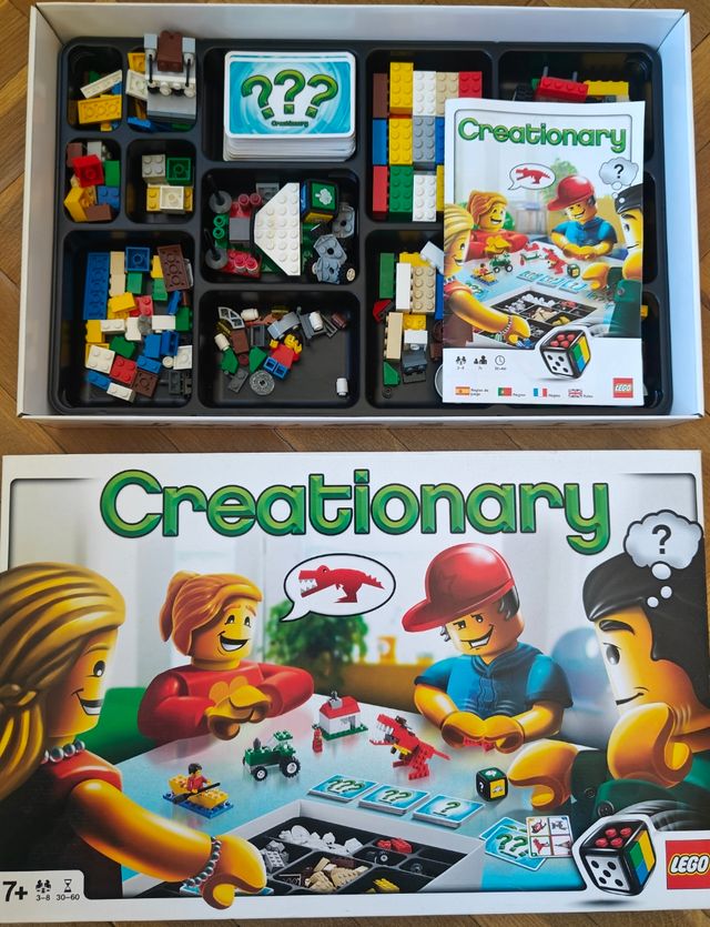JUEGO DE MESA LEGO CREATIONARY