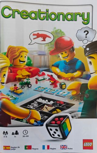 JUEGO DE MESA LEGO CREATIONARY