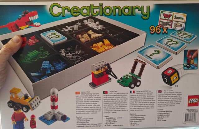 JUEGO DE MESA LEGO CREATIONARY