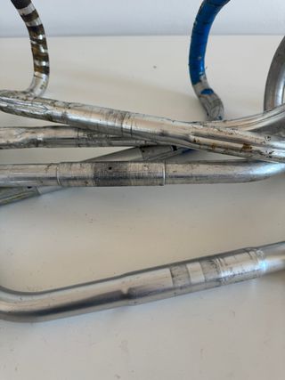 Lotto 5 pieghe manubrio vintage