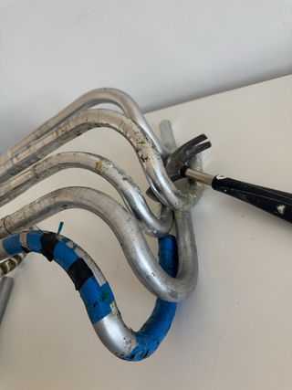 Lotto 5 pieghe manubrio vintage