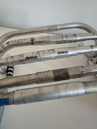 Lotto 5 pieghe manubrio vintage