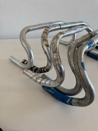 Lotto 5 pieghe manubrio vintage