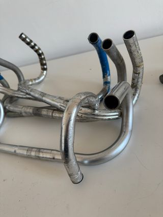 Lotto 5 pieghe manubrio vintage