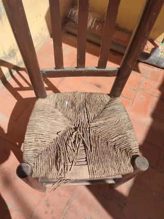 Silla mimbre
