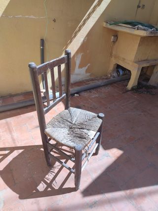 Silla mimbre