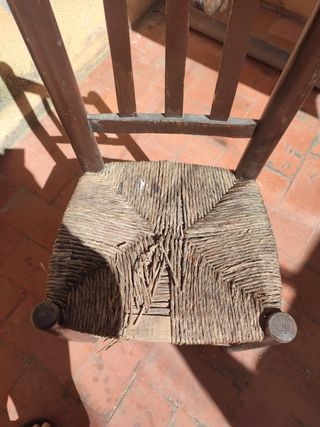 Silla mimbre