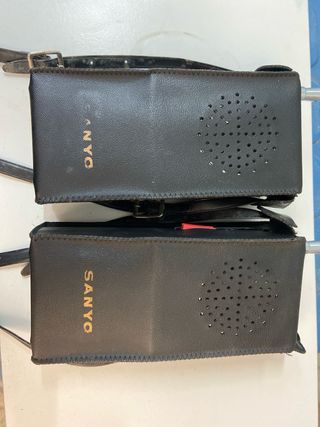 Juego Walkies Talkies  Sanyo Dual Channel