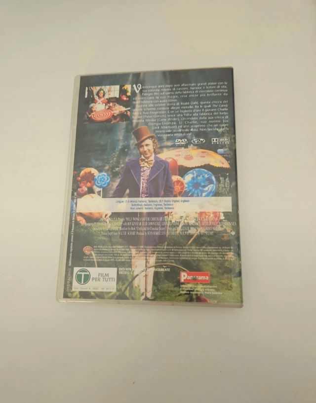 Dvd Willy Wonka e la fabbrica di cioccolato