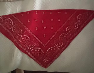 Pañuelo bandana roja