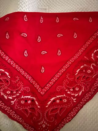 Pañuelo bandana roja