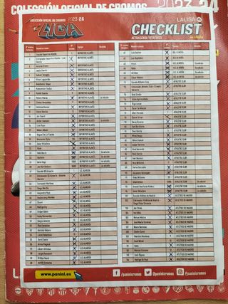 Álbum Cromos La Liga 2023-24