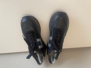 Zapatillas Hogan azul oscuro piel 39