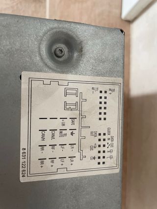 Reproductor CD Volkswagen Touran 2006