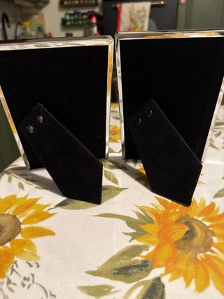 2 Cornici in alluminio mai usate